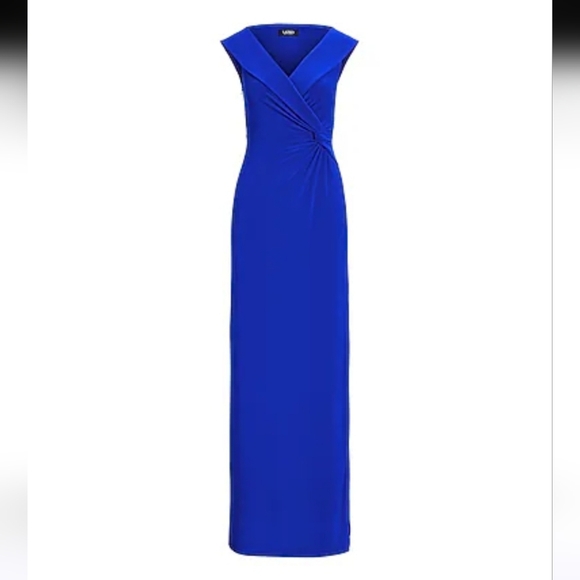 LRL Jersey off The Shoulder Gown - Picture 5 of 5